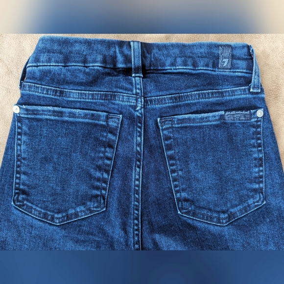 7 For All Mankind Kimmie Straight Leg Jeans! Size 24! - Picture 6 of 7